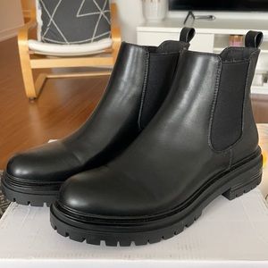 Steve Madden Black Booties